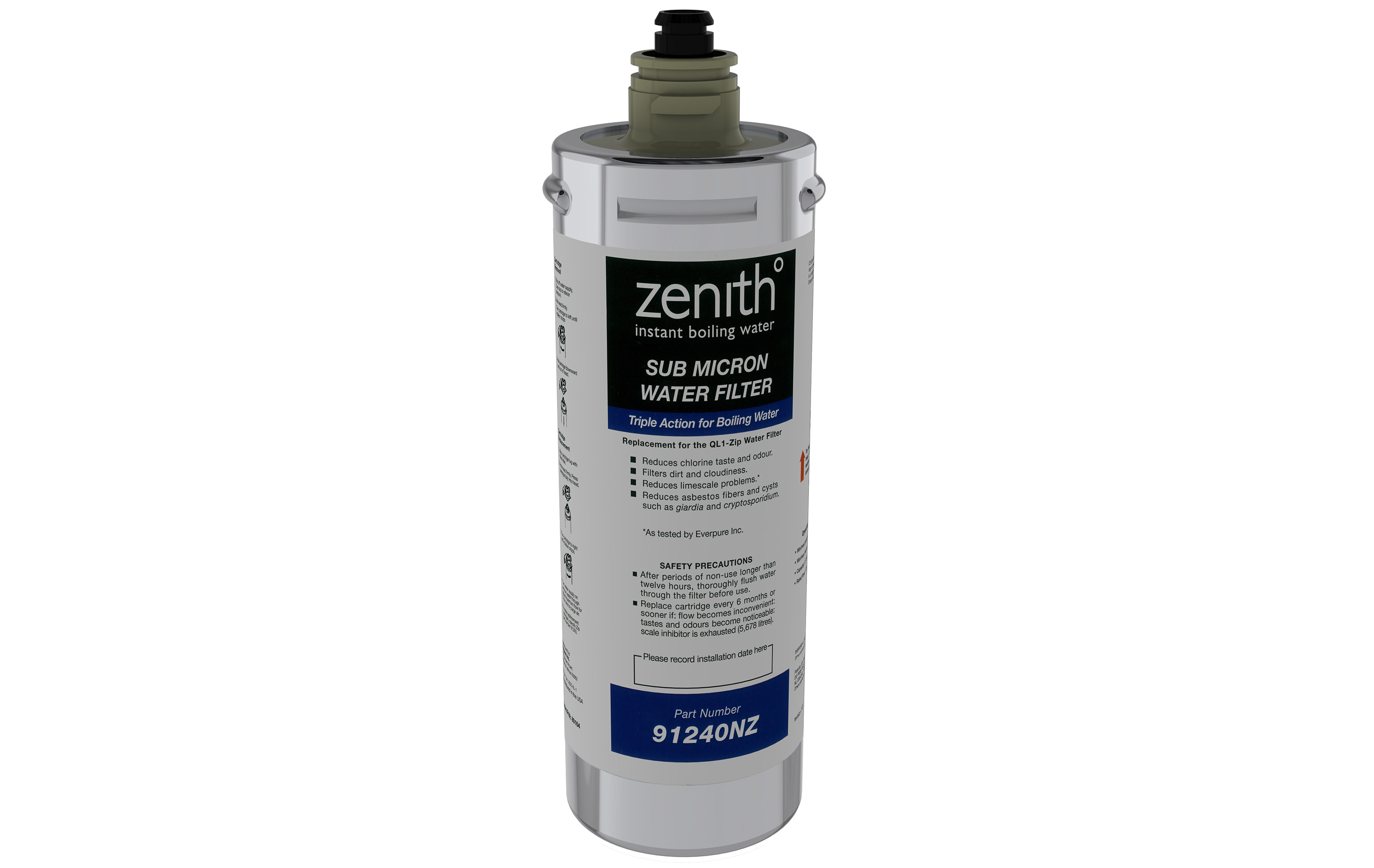 Sub-Micron Water Filter