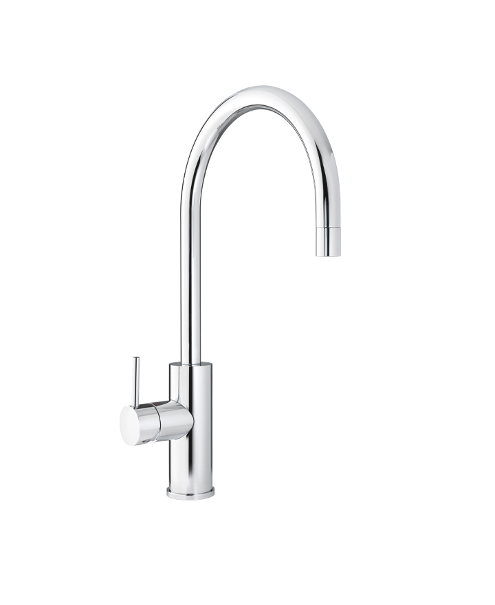 Arc Mixer Tap Mains Chrome