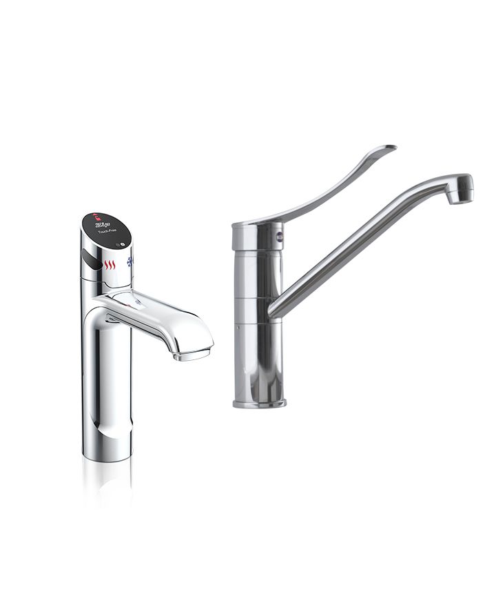 HydroTap G5 BCHA40 4-in-1 Touch-Free Wave tap with Classic Accessible Mixer Chrome