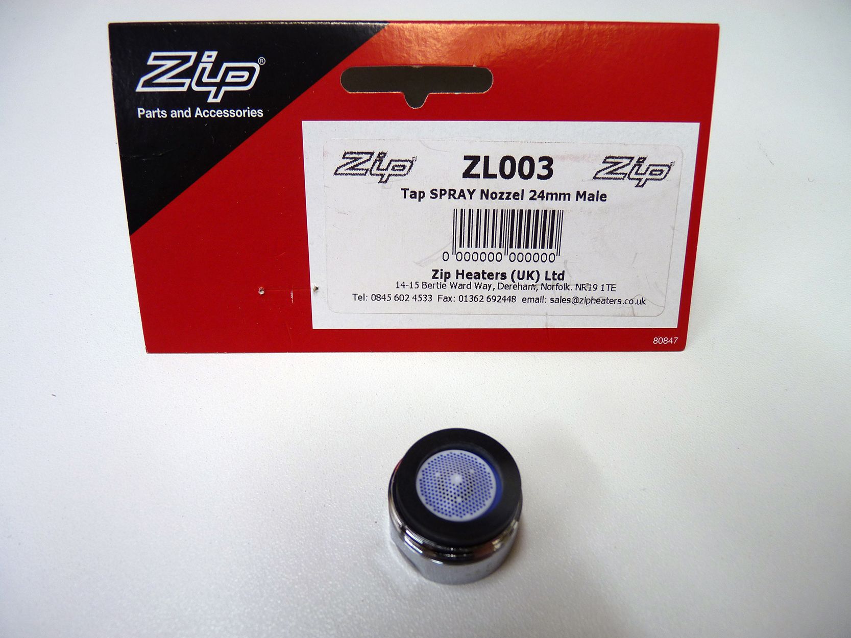 Tap spray nozzel M24M  ZL003