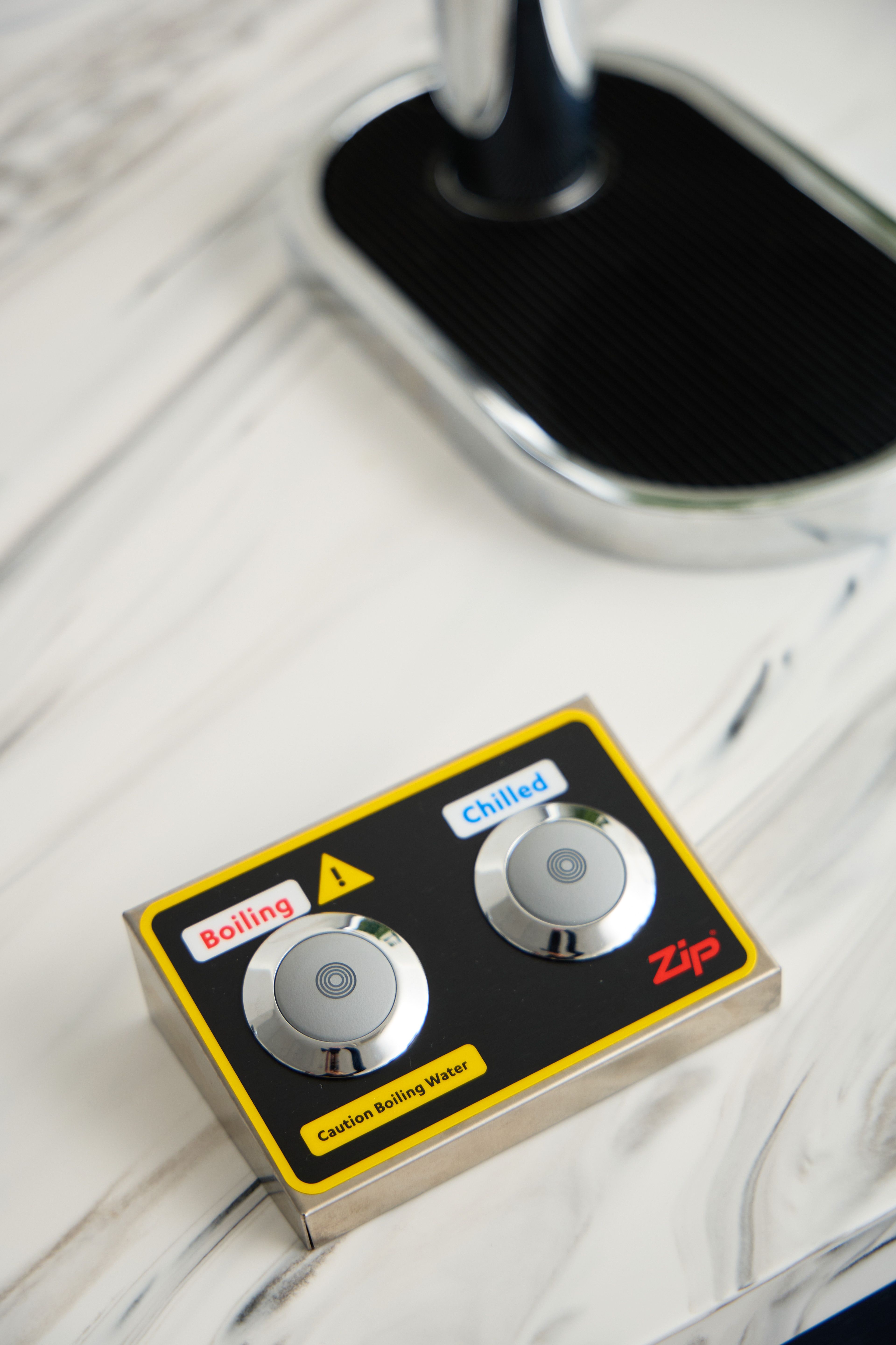 HydroTap boiling chilled accessibility controller bright chrome