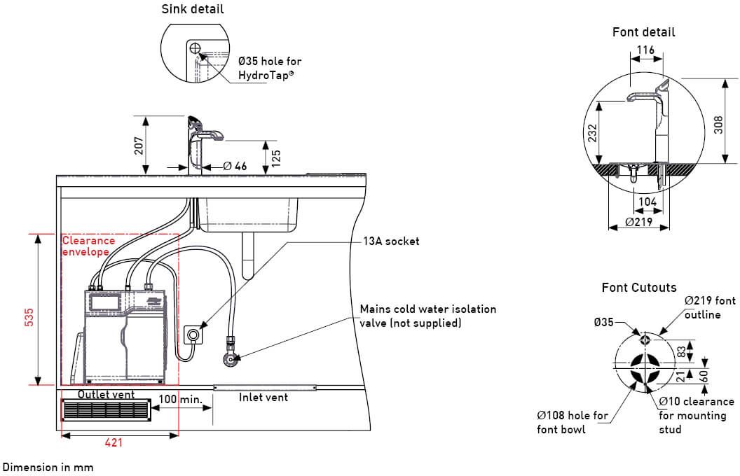 Zip HydroTap G4 CLASSIC C Zip Water