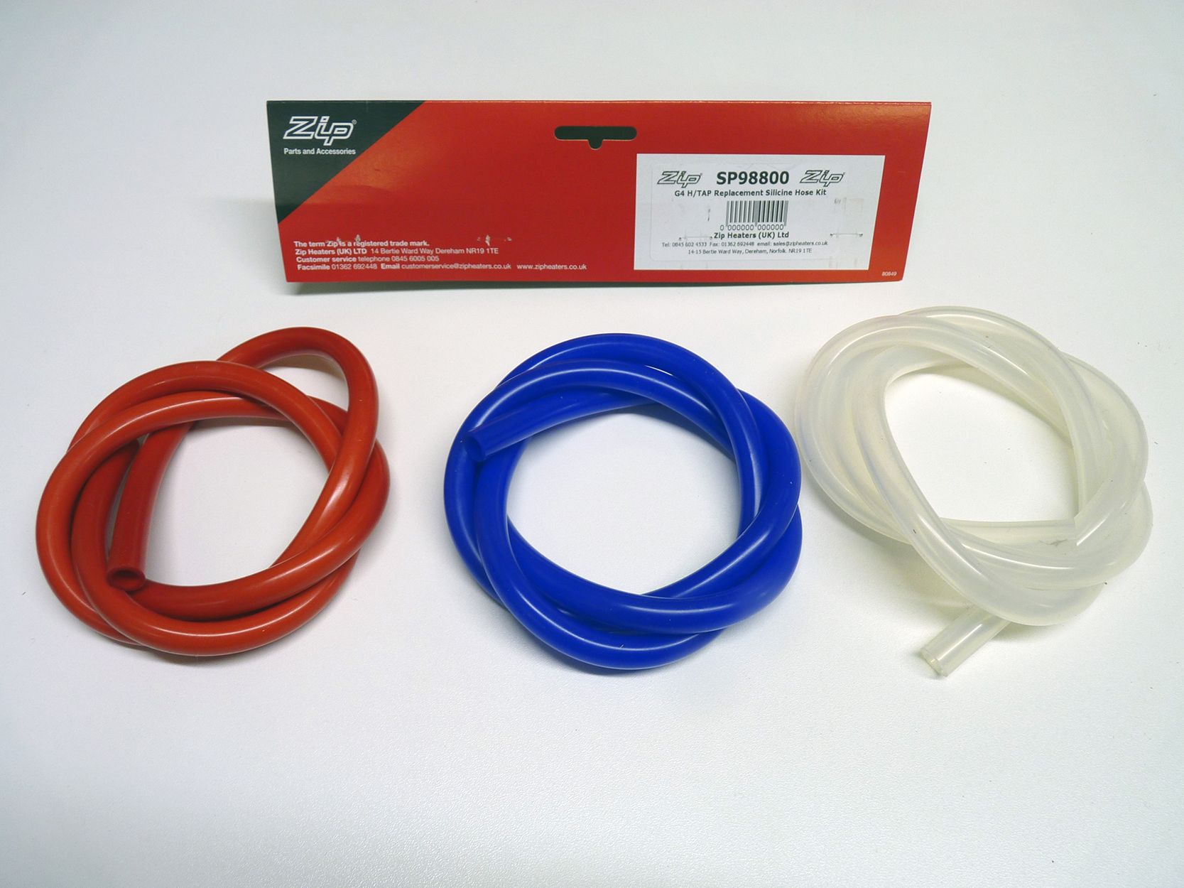 Boiling & chilled silicone hose kit for HydroTap G2, G3 & G4
